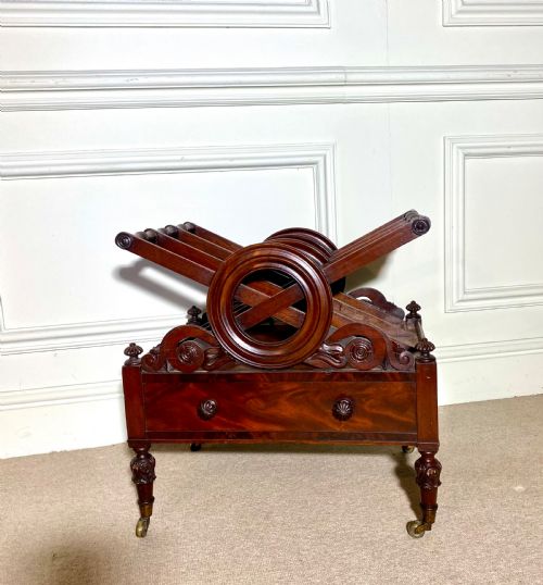 REGENCY CANTERBURY ATTRIBUTED TO GILLOWS OF LANCASTER - ADDITIONAL PHOTO 2