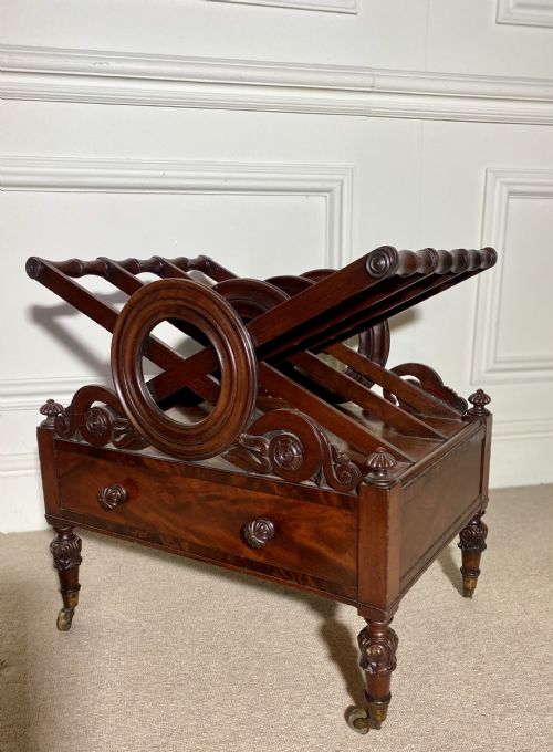 REGENCY CANTERBURY ATTRIBUTED TO GILLOWS OF LANCASTER - ADDITIONAL PHOTO 3