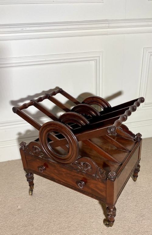 REGENCY CANTERBURY ATTRIBUTED TO GILLOWS OF LANCASTER - ADDITIONAL PHOTO 4