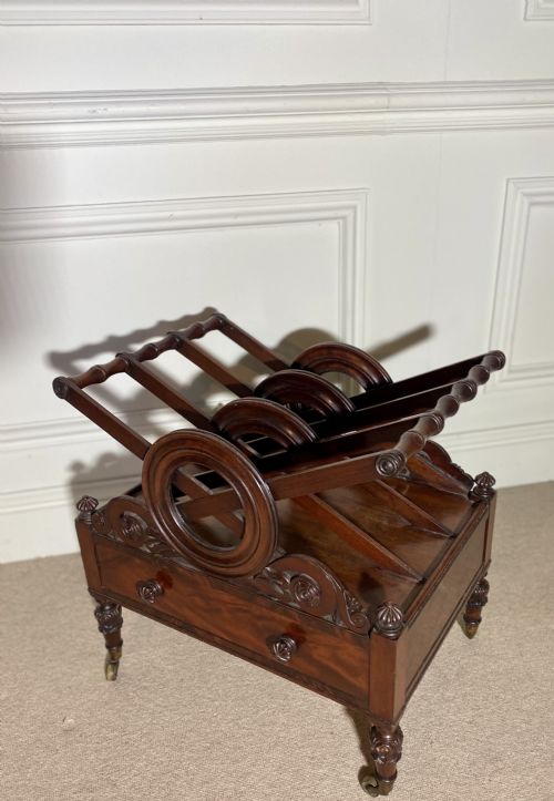 REGENCY CANTERBURY ATTRIBUTED TO GILLOWS OF LANCASTER - ADDITIONAL PHOTO 6