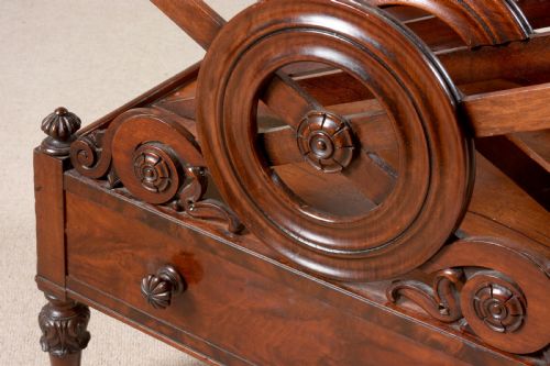 REGENCY CANTERBURY ATTRIBUTED TO GILLOWS OF LANCASTER - ADDITIONAL PHOTO 8