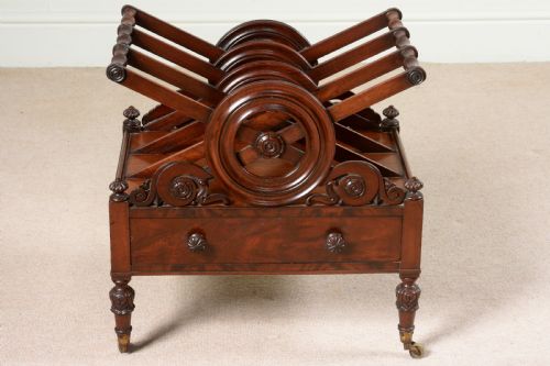 REGENCY CANTERBURY ATTRIBUTED TO GILLOWS OF LANCASTER - ADDITIONAL PHOTO 11
