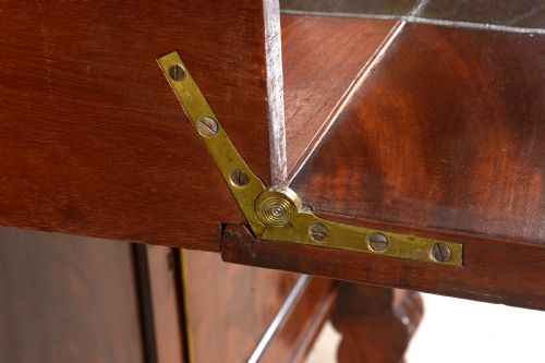 IMPRESSIVE REGENCY SECRETAIRE BOOKCASE - ADDITIONAL PHOTO 7