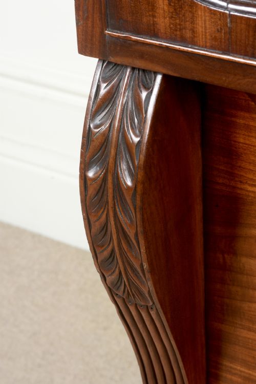 IMPRESSIVE REGENCY SECRETAIRE BOOKCASE - ADDITIONAL PHOTO 8
