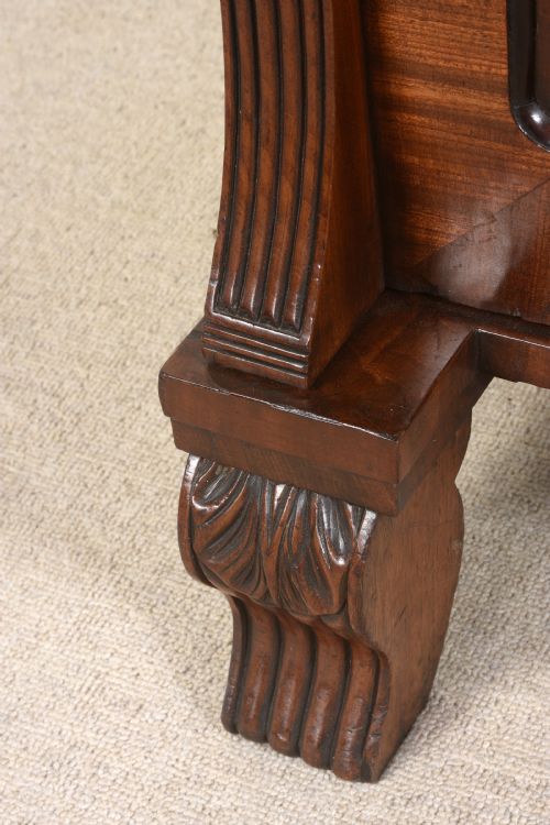 IMPRESSIVE REGENCY SECRETAIRE BOOKCASE - ADDITIONAL PHOTO 9