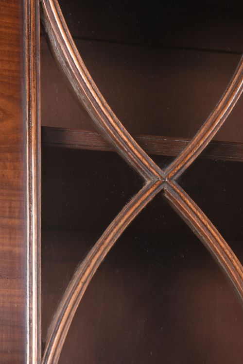 IMPRESSIVE REGENCY SECRETAIRE BOOKCASE - ADDITIONAL PHOTO 11