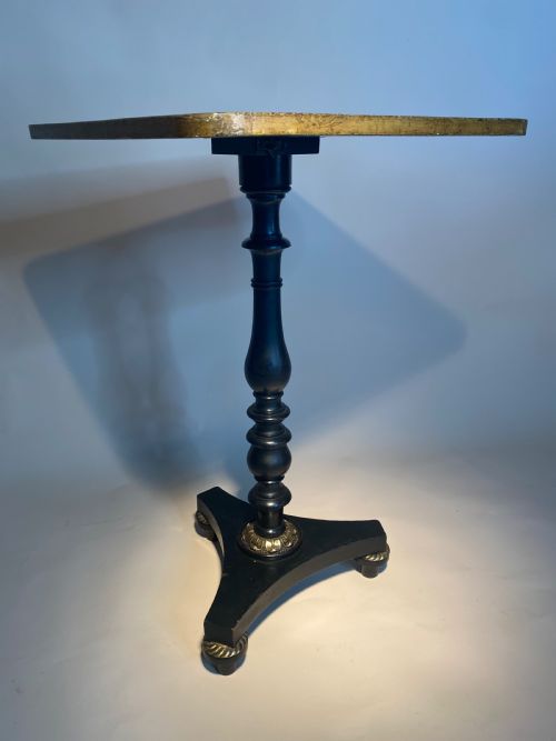 FINE CHESS TABLE REGENCY PENWORK EBONISED CHESS GAMES TABLE ATTRIBUTED TO GEORGE MERRIFIELD - ADDITIONAL PHOTO 8