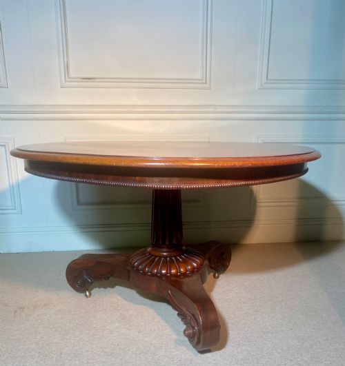 REGENCY OVAL CENTRE BREAKFAST TABLE - ADDITIONAL PHOTO 1