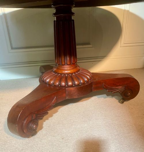 REGENCY OVAL CENTRE BREAKFAST TABLE - ADDITIONAL PHOTO 6