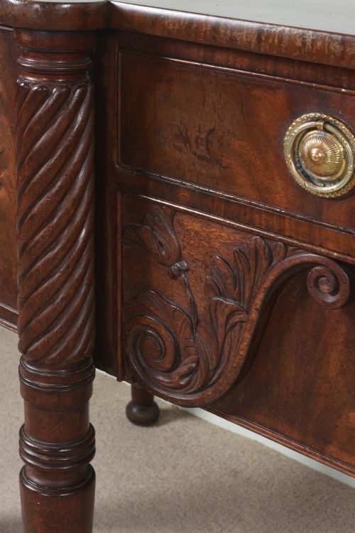 REGENCY MAHOGANY SIDEBOARD - ADDITIONAL PHOTO 3