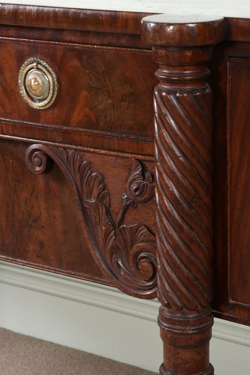 REGENCY MAHOGANY SIDEBOARD - ADDITIONAL PHOTO 5
