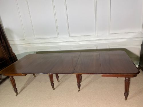 REGENCY GILLOWS EXTENDING DINING TABLE - ADDITIONAL PHOTO 3