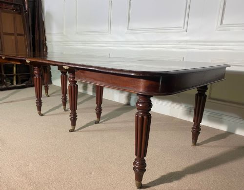 REGENCY GILLOWS EXTENDING DINING TABLE - ADDITIONAL PHOTO 4