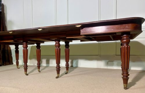 REGENCY GILLOWS EXTENDING DINING TABLE - ADDITIONAL PHOTO 7