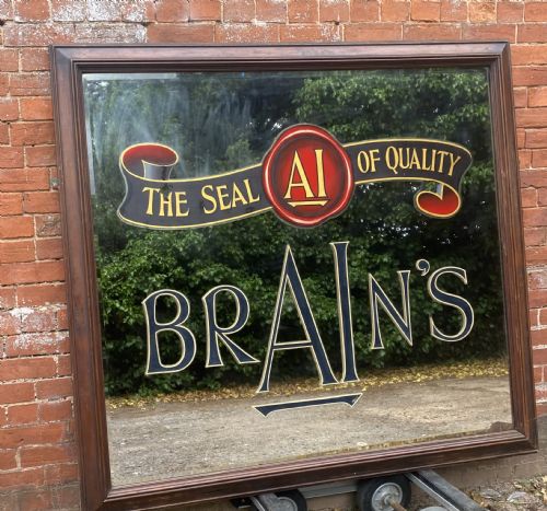 Huge Pub Advertising Mirror Brains Ai