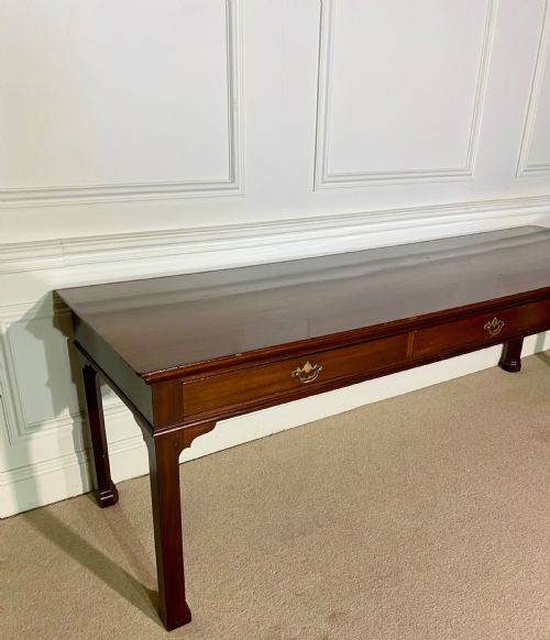 IMPRESSIVE GEORGIAN COUNTRY HOUSE CONSOLE HALL TABLE SERVING TABLE - ADDITIONAL PHOTO 1