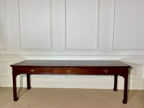 IMPRESSIVE GEORGIAN COUNTRY HOUSE CONSOLE HALL TABLE SERVING TABLE - ADDITIONAL PHOTO 2