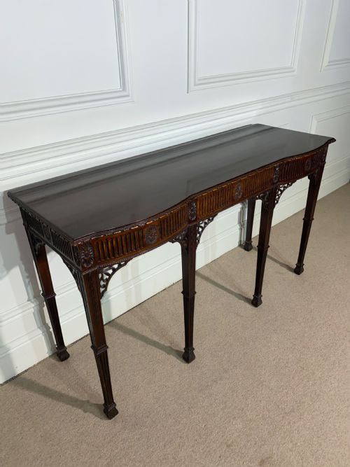 IMPRESSIVE NARROW ADAM STYLE CONSOL SIDE TABLE - ADDITIONAL PHOTO 2