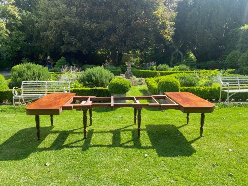 FINE EARLY REGENCY GILLOWS EXTENDING DINING TABLE - ADDITIONAL PHOTO 5