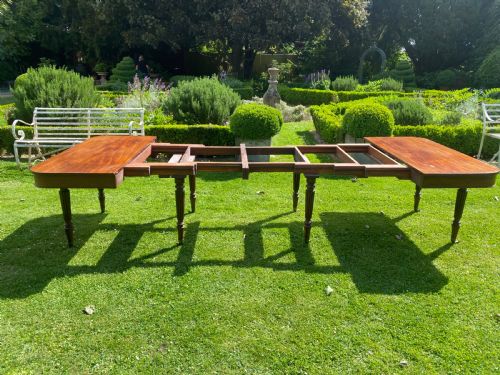 FINE EARLY REGENCY GILLOWS EXTENDING DINING TABLE - ADDITIONAL PHOTO 6