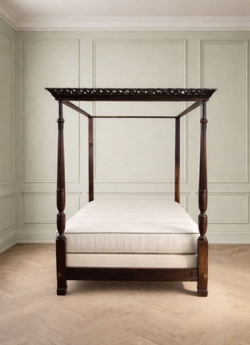 IMPRESSIVE HOWARD SONS FOUR POSTER BED - ADDITIONAL PHOTO 2