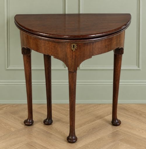 George II Demi Lune Table