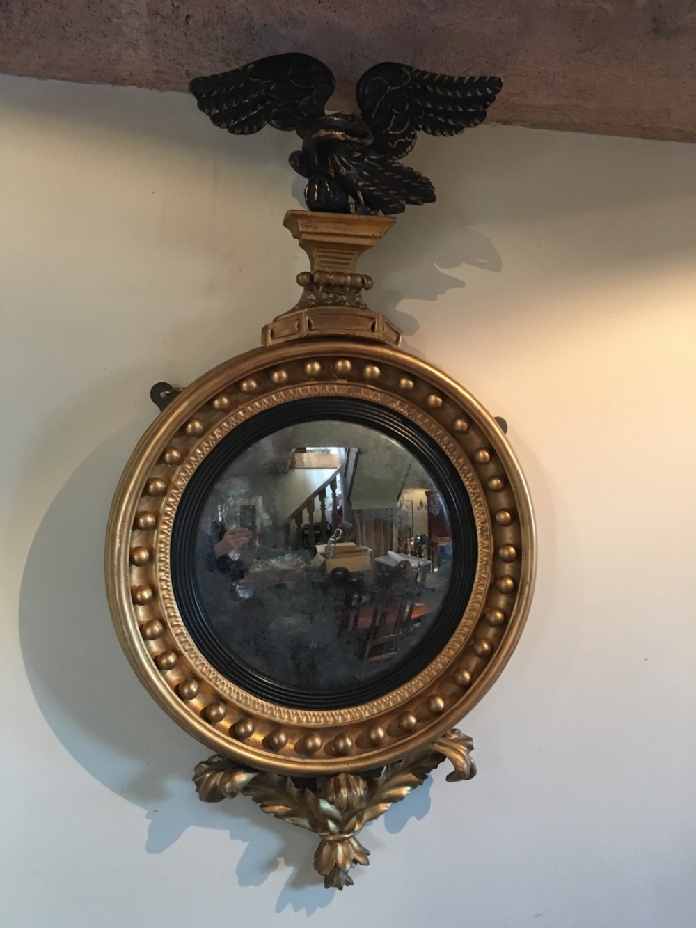 Regency convex mirror