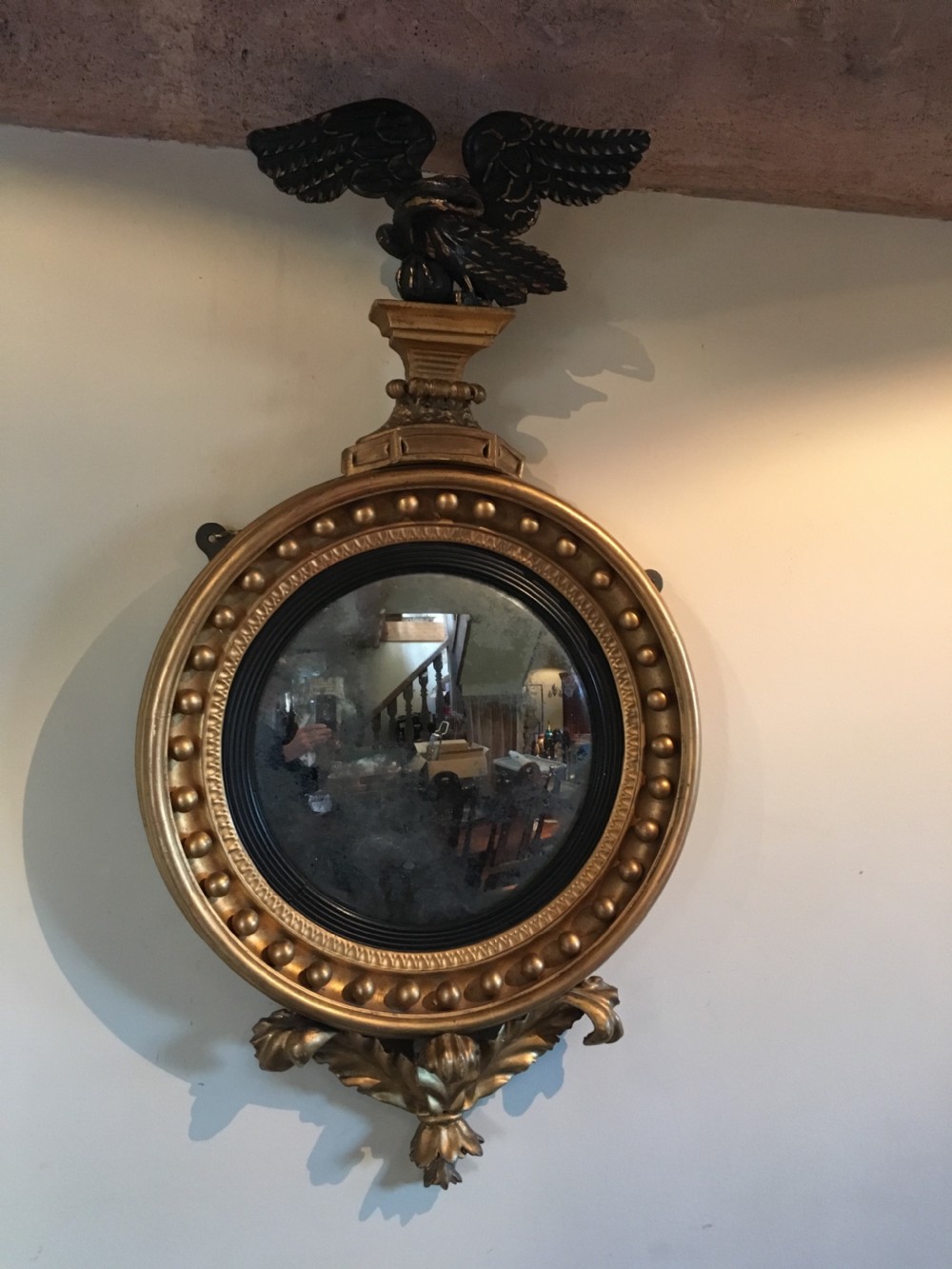 Regency convex mirror View III