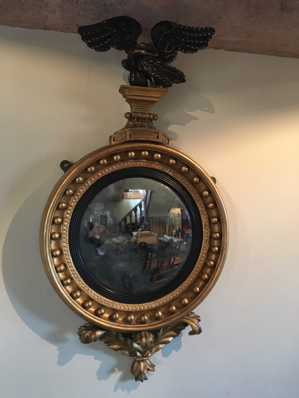 Regency convex mirror View IV