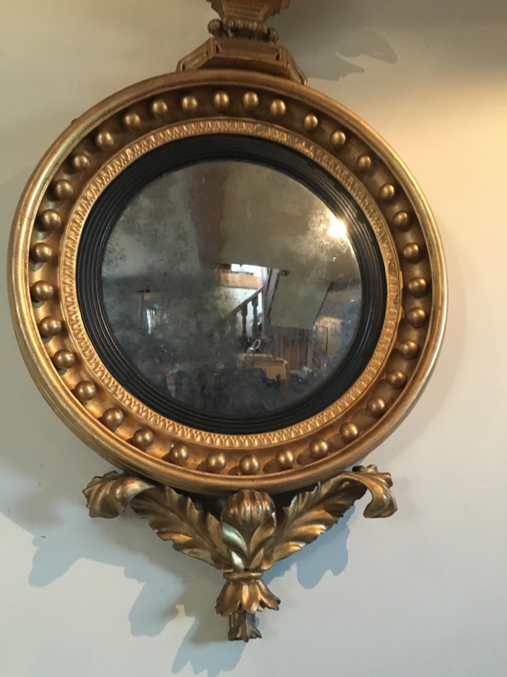 Regency convex mirror View VI