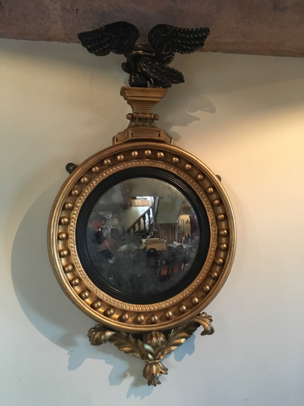 Regency convex mirror View VII