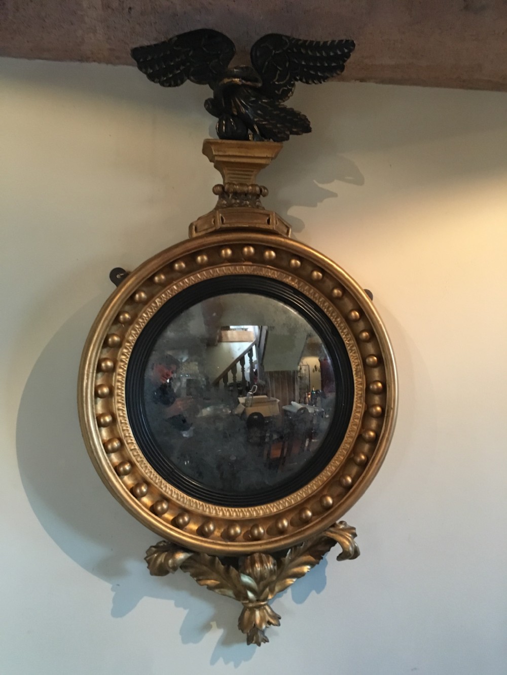 Regency convex mirror View VIII