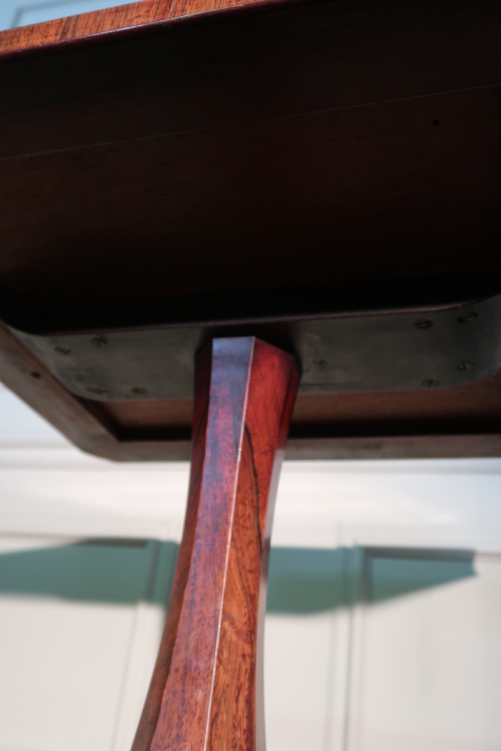 An impressive Rosewood chess table View X