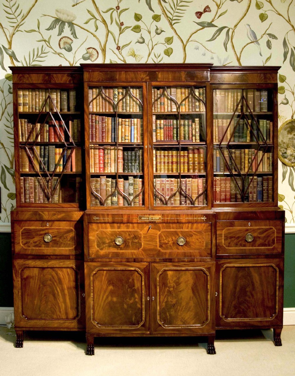 Regency Breakfront bookcase