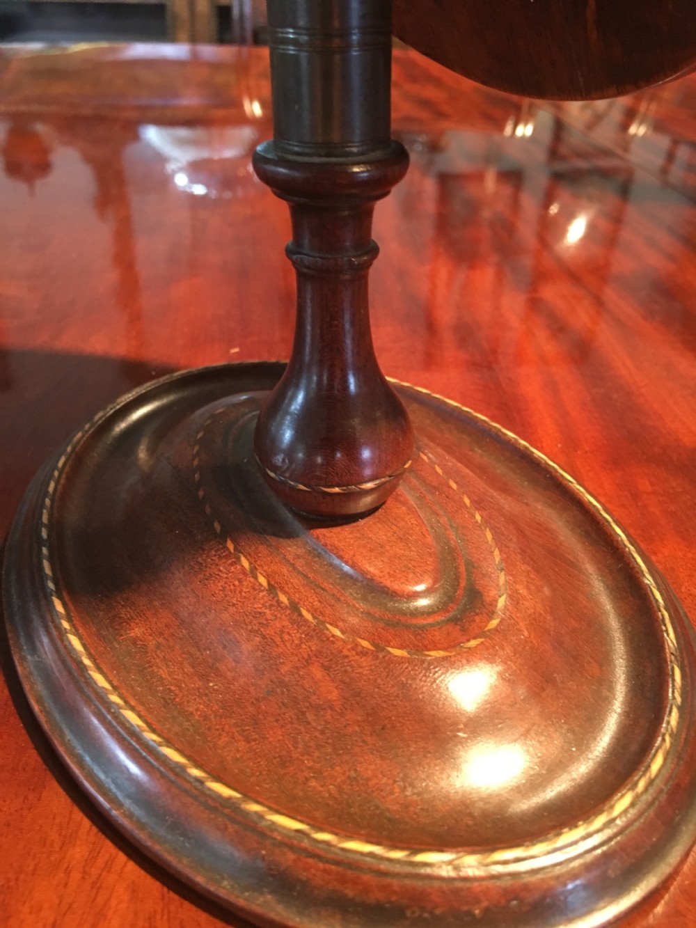 Rare Sheraton dressing table mirror in excellent condition View VI