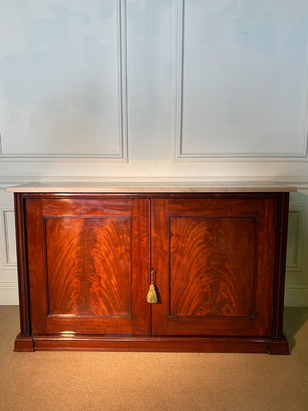Regency Marble top cabinet View II