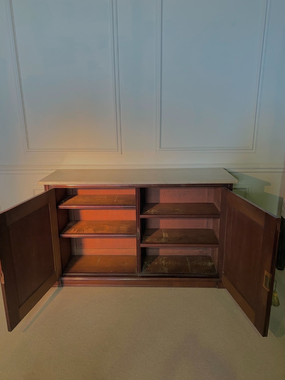 Regency Marble top cabinet View IV