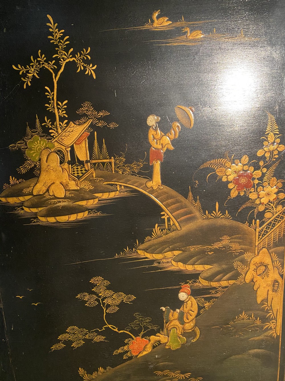 19th Century Chinoiserie wardrobe View II
