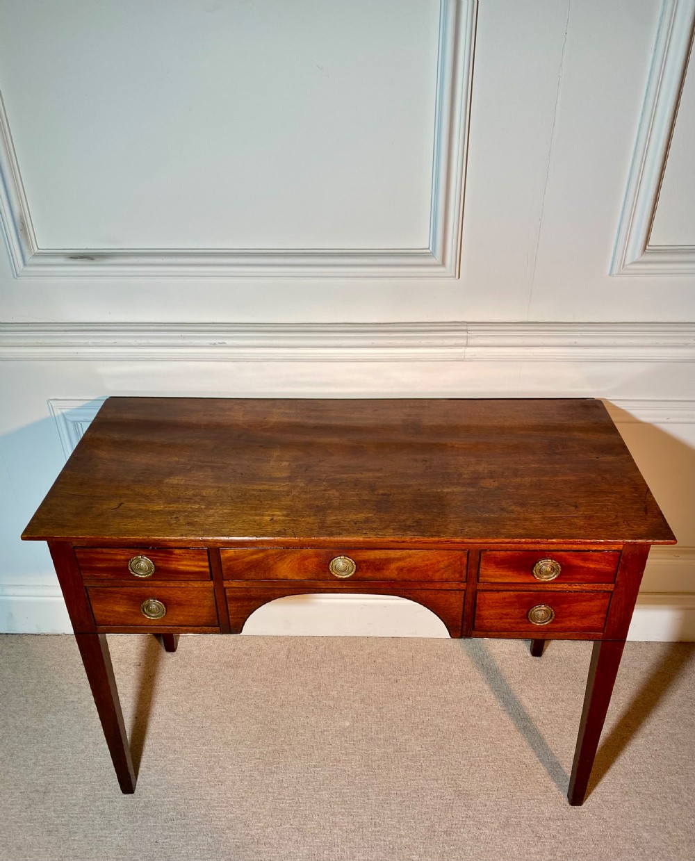 18th Century George III dressing table View IV