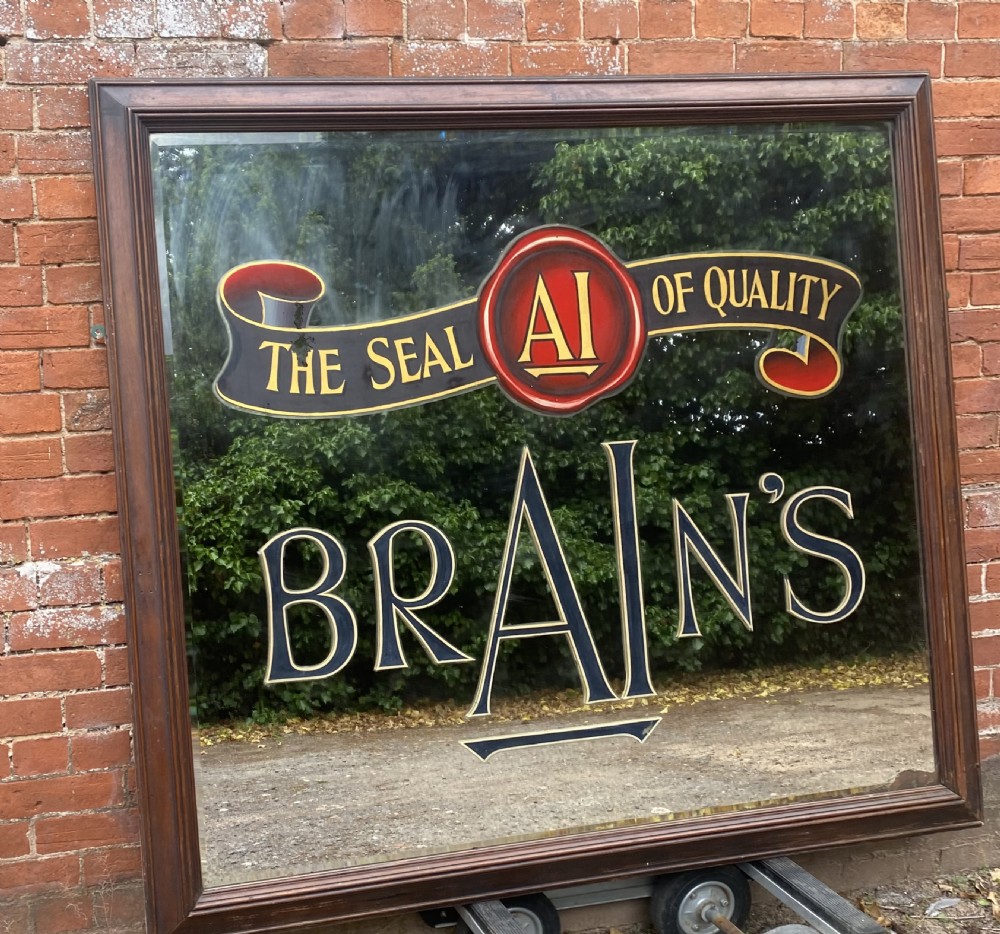 Huge Pub advertising Mirror Brains Ai