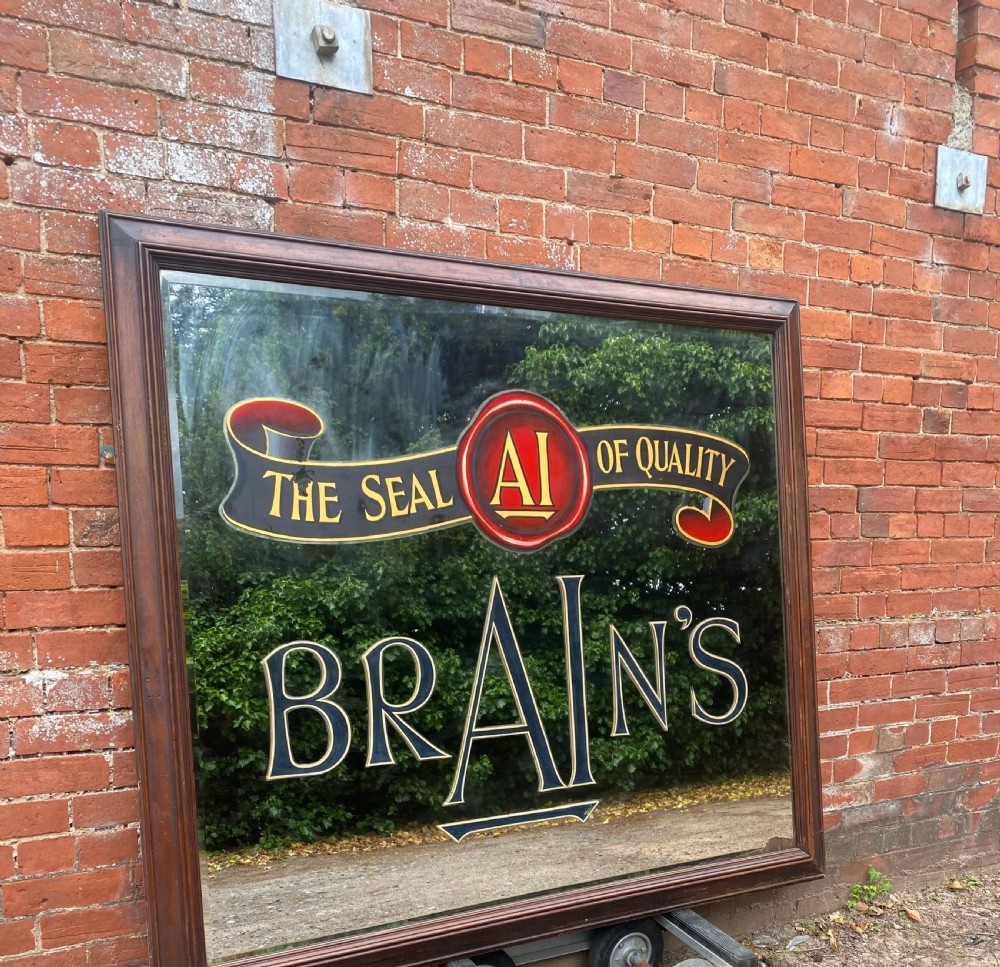 Huge Pub advertising Mirror Brains Ai View III