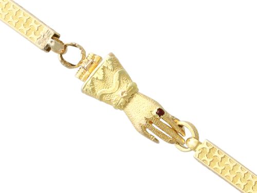 fig 3. Antique Georgian 18ct Yellow Gold Muff Chain Circa 1820