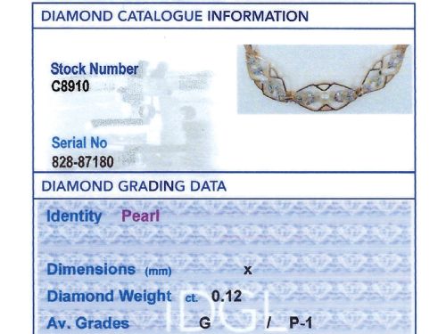 ANTIQUE SEED PEARL AND 012CT DIAMOND 15CT ROSE GOLD BRACELET CIRCA 1930 - ADDITIONAL PHOTO 11