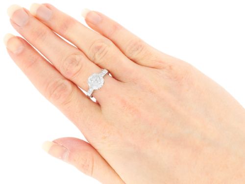 fig 6. Antique 2.99ct Diamond and Platinum Solitaire Ring Circa 1935