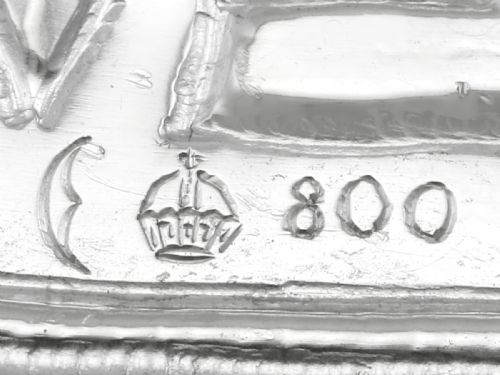 fig 8. Vintage German Silver Torah Breastplate Circa 1950