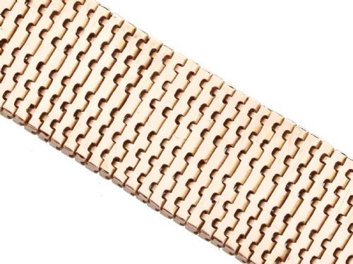 ANTIQUE 650CT DIAMOND AND 16CT ROSE GOLD BRACELET CIRCA 1930 - ADDITIONAL PHOTO 7