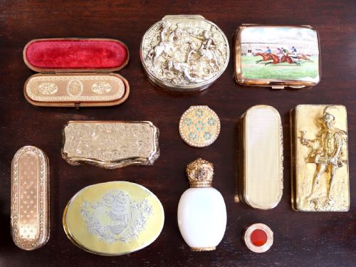 fig 3. Antique George IV 18ct Gold Snuff Box (1829)