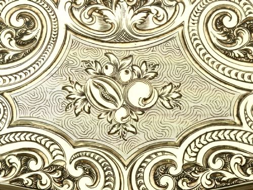 ANTIQUE GERMAN 14CT GOLD SNUFF BOX CIRCA 1850 - ADDITIONAL PHOTO 10