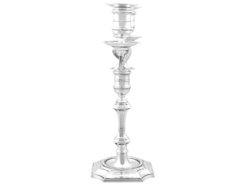 ANTIQUE VICTORIAN STERLING SILVER TWOLIGHT CANDELABRA 1893 - ADDITIONAL PHOTO 7
