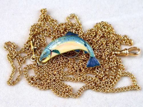 ANTIQUE FRENCH 18CT YELLOW GOLD LONGUARD CHAIN CIRCA 1900 - ADDITIONAL PHOTO 5